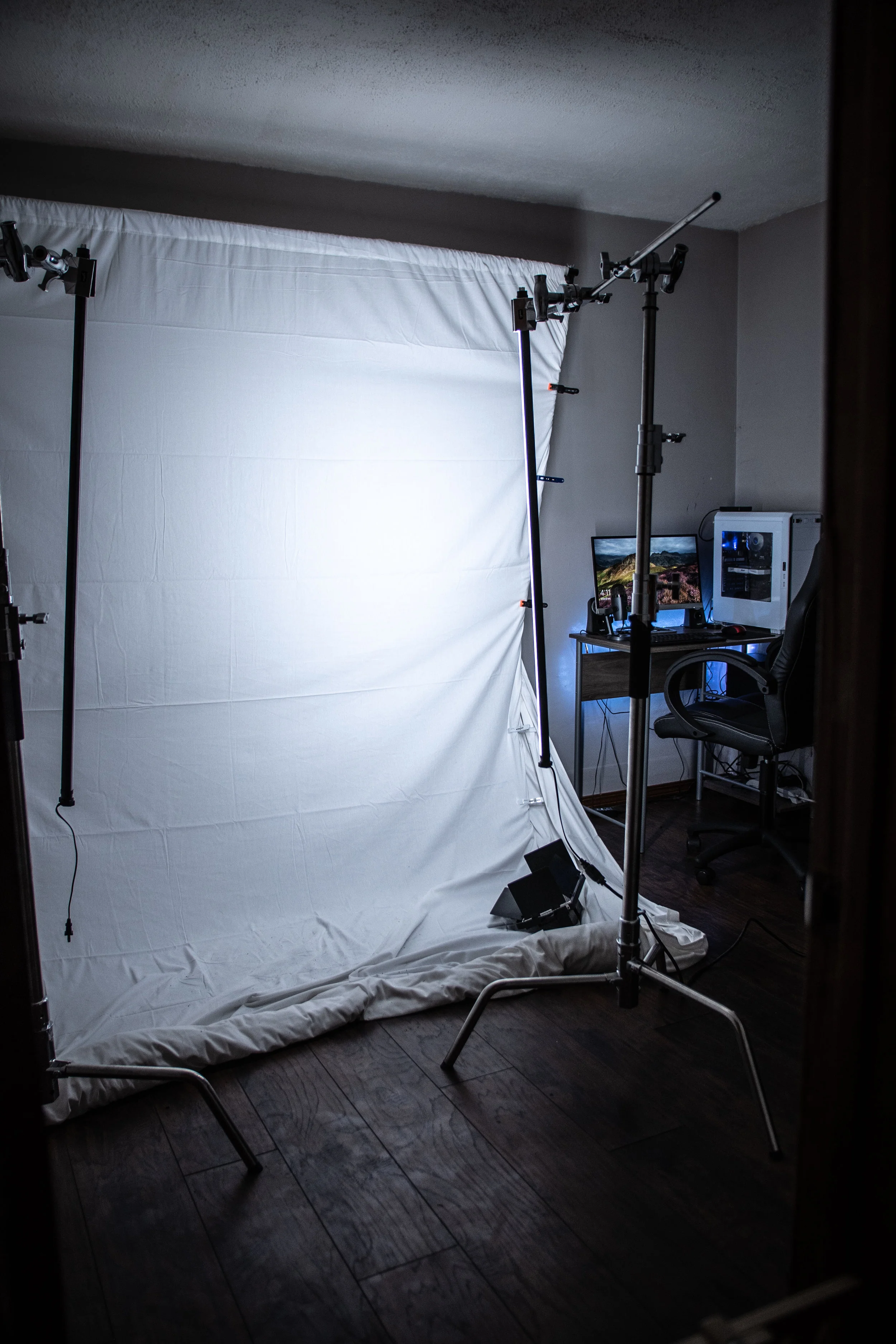 just need to iron that backdrop lol