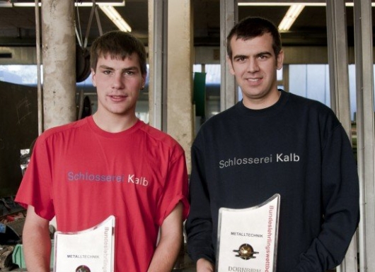 Die Lehre gemacht und den Staatspreis gewonnen - Manuel Spiegel und Philipp Gunz