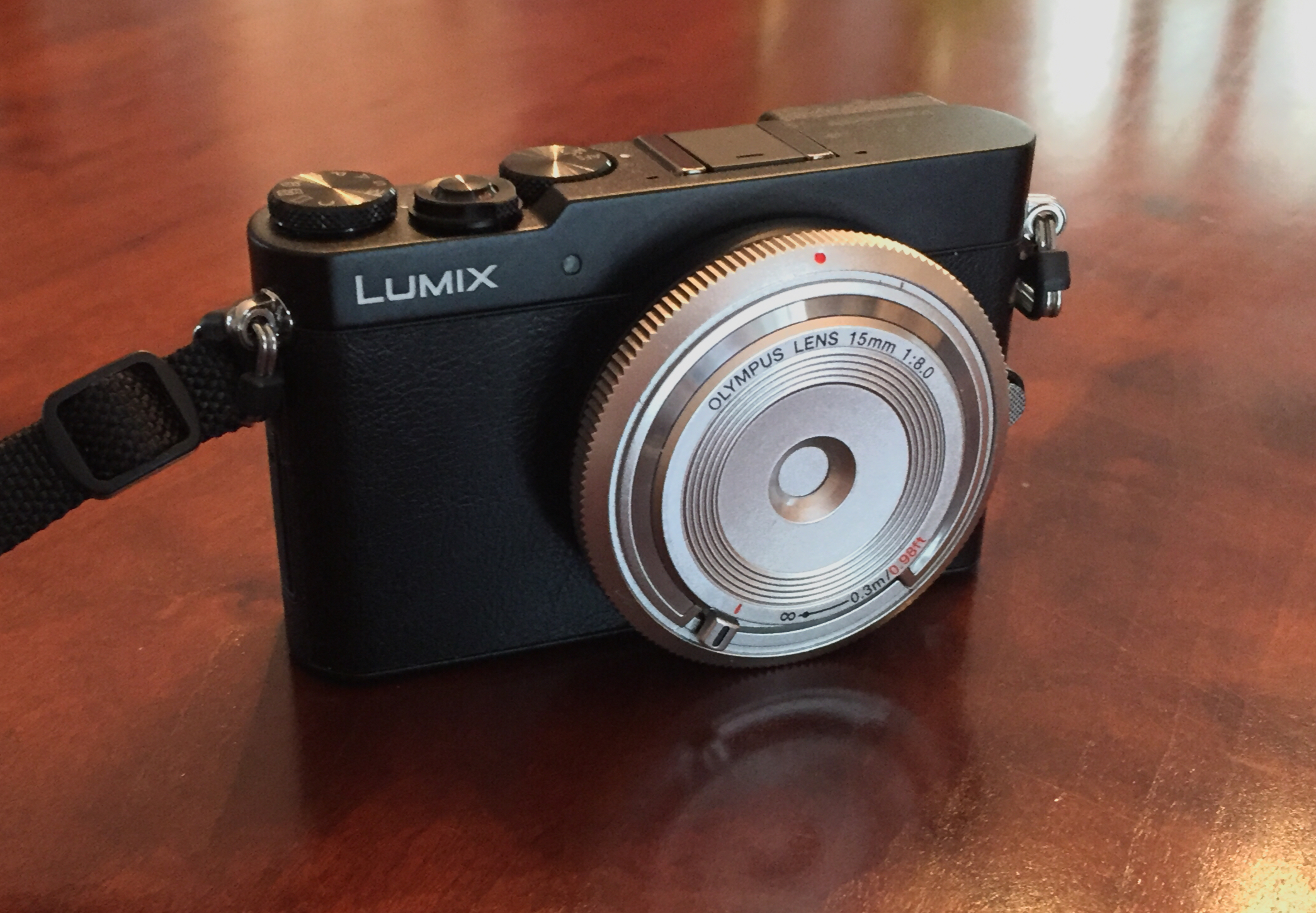 My Panasonic GM-5 with the Olympus 9mm BCL attached is very pocketable!