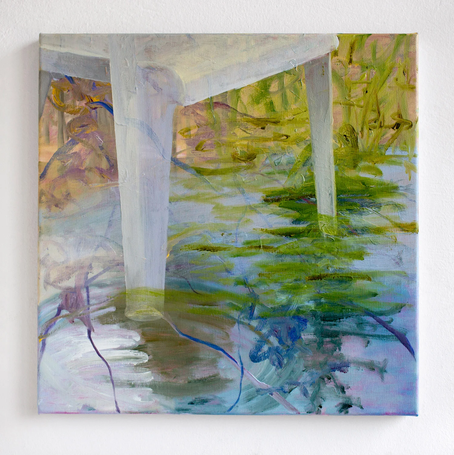 Chair Legs 20 × 20 inches 50 × 50 cm Oil on canvas 2013