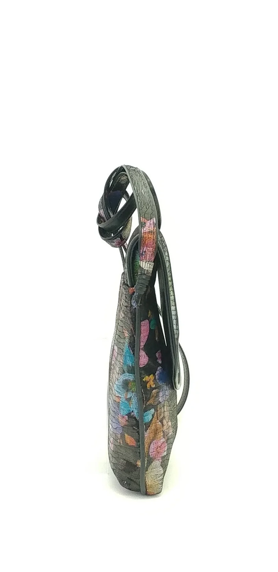 Anthony Luciano custom Helena Crossbody- Stamped Floral Leather