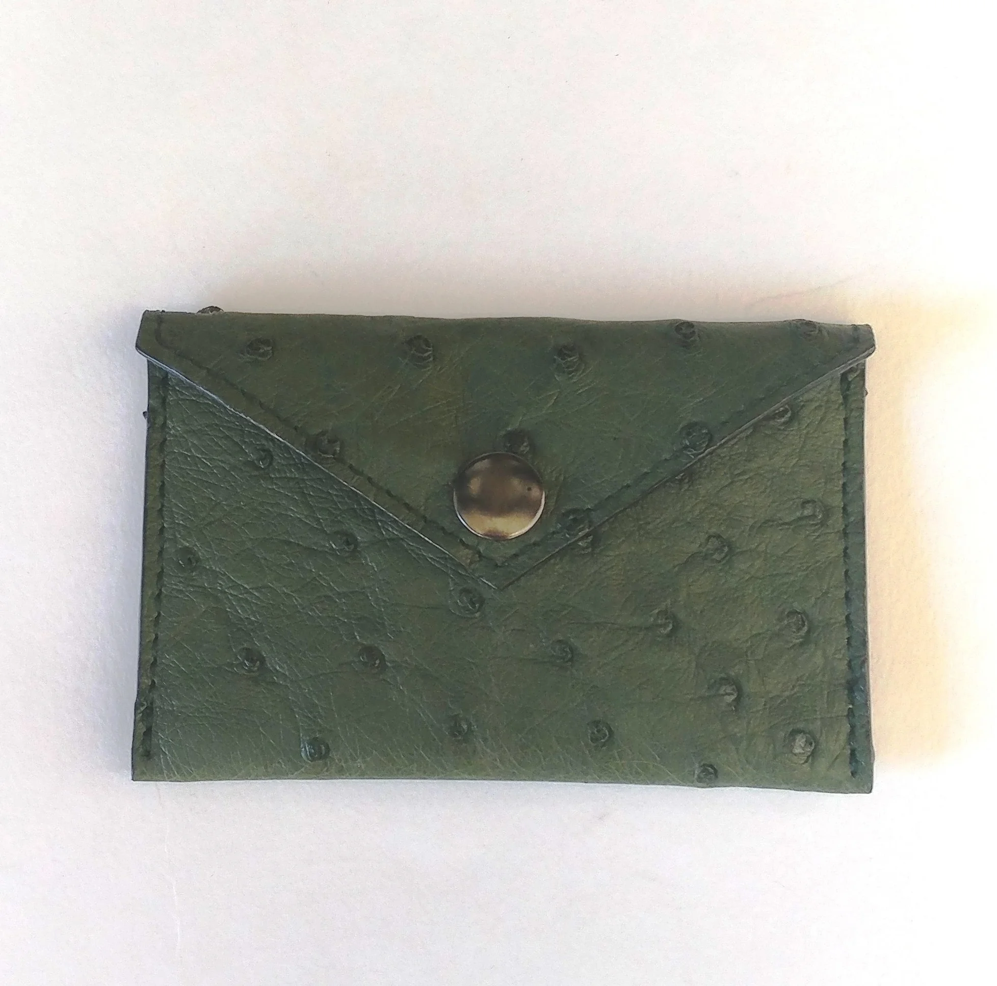 Anthony Luciano custom Smith Snap Card Case - Ostich