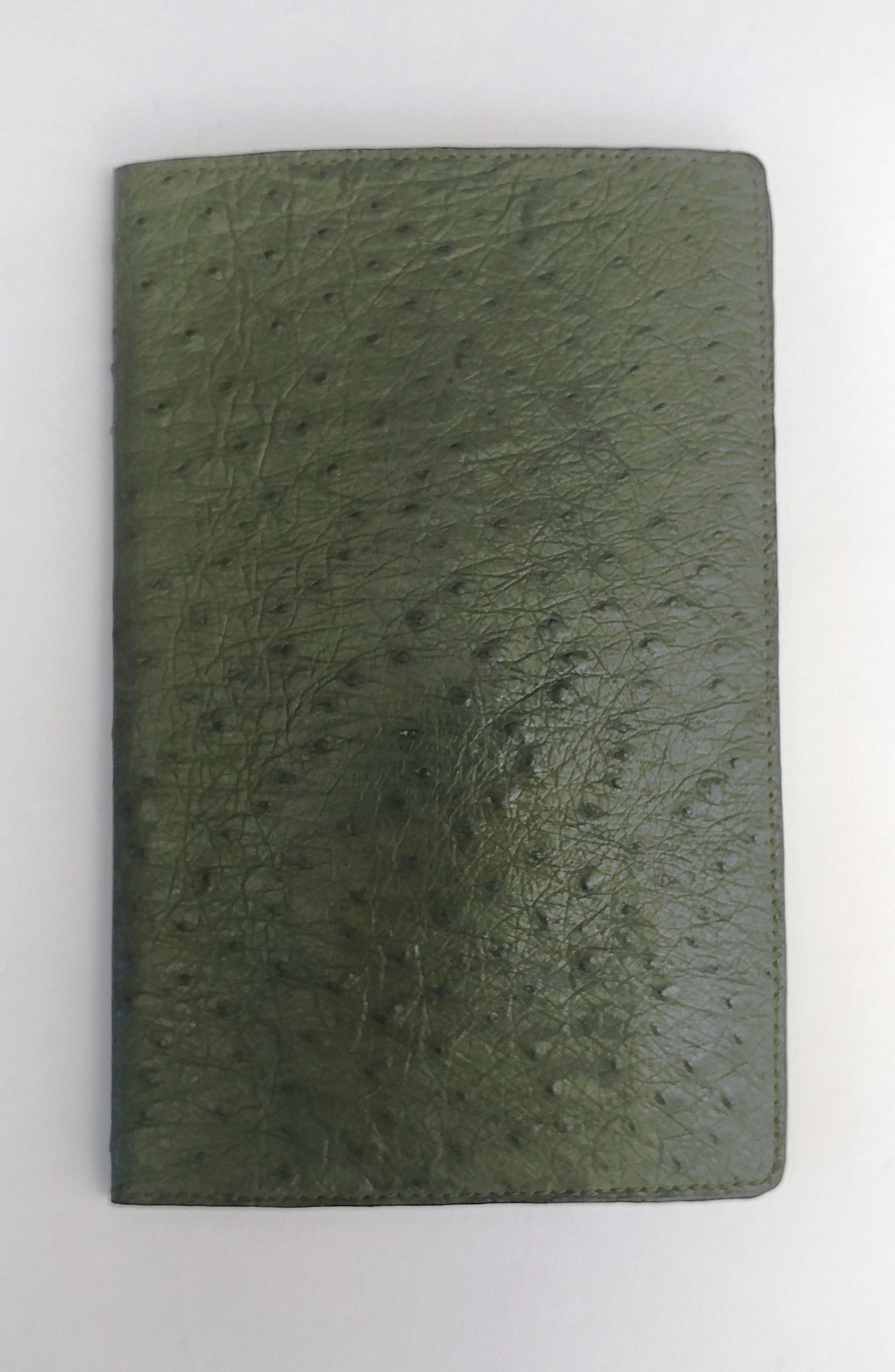 Anthony Luciano custom Chambers Travel Wallet - Ostrich