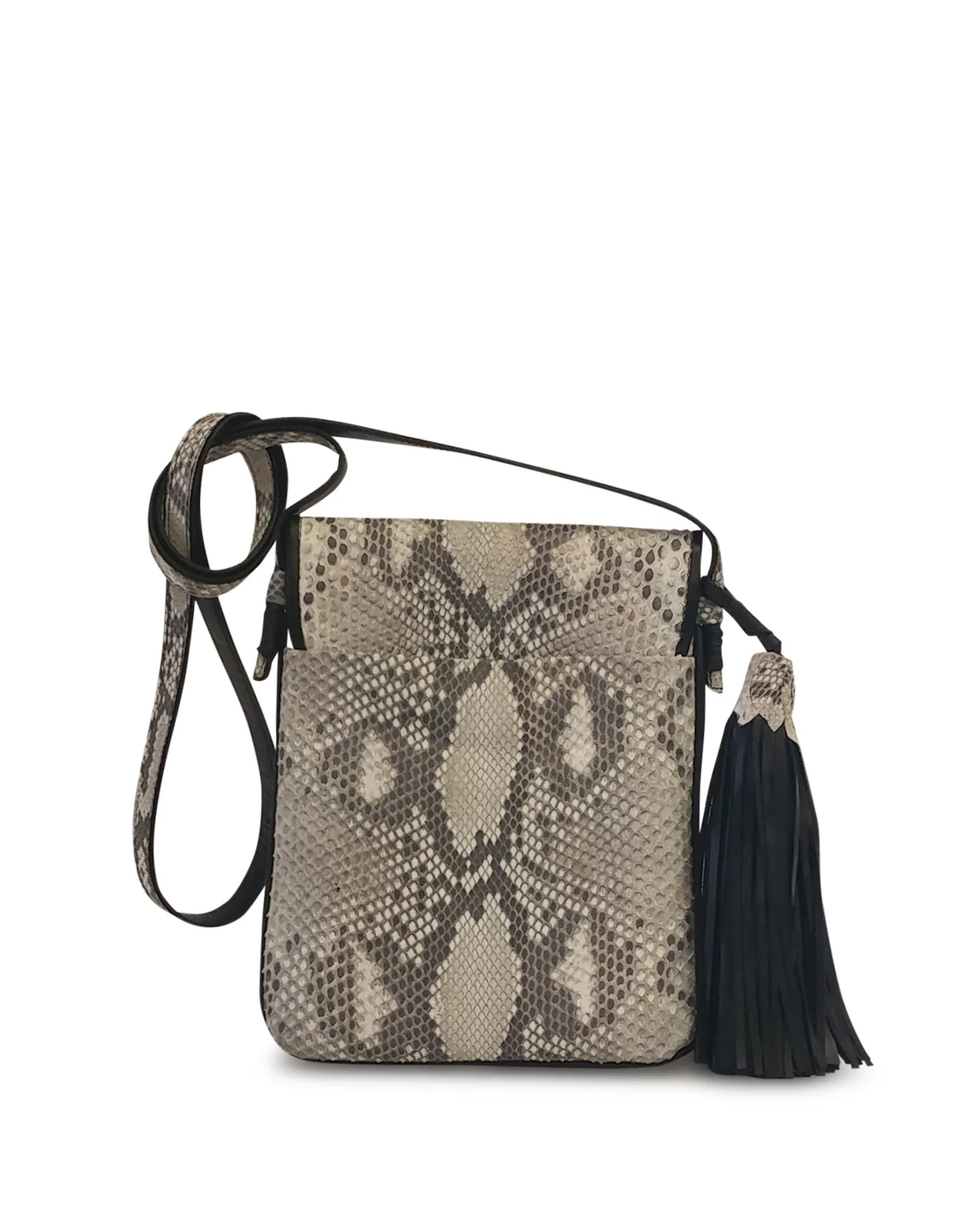 Anthony Luciano custom Helena Crossbody - Matte Natural Python