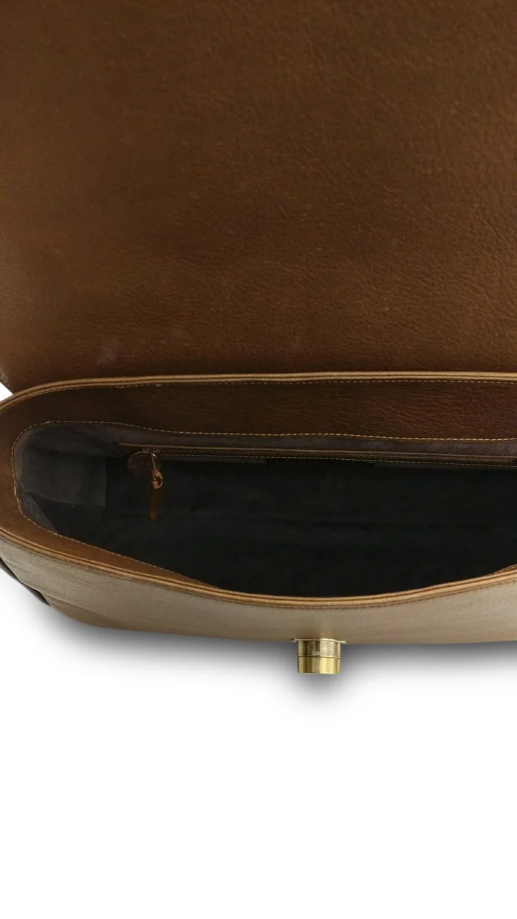 Anthony Luciano custom Kate Satchel - Leopard Printed Haircalf