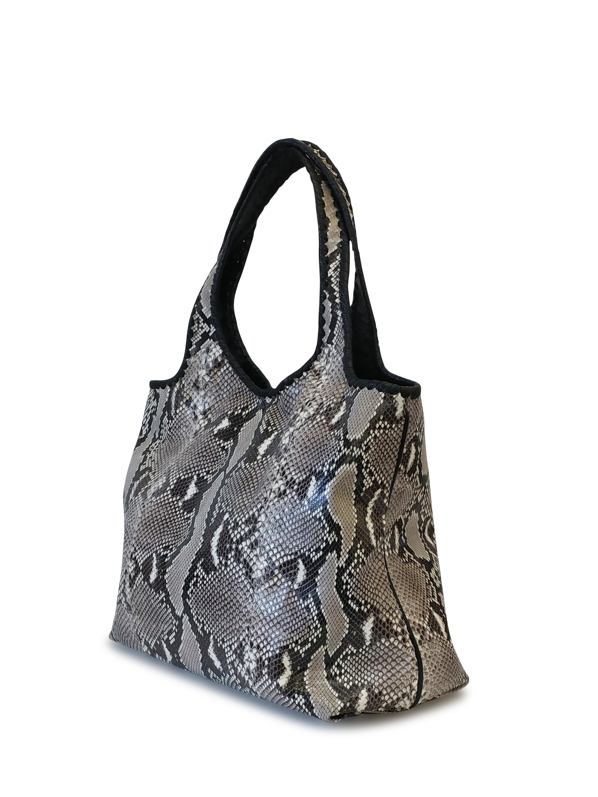 Anthony Luciano custom Stella Hobo - Glazed Natural Python