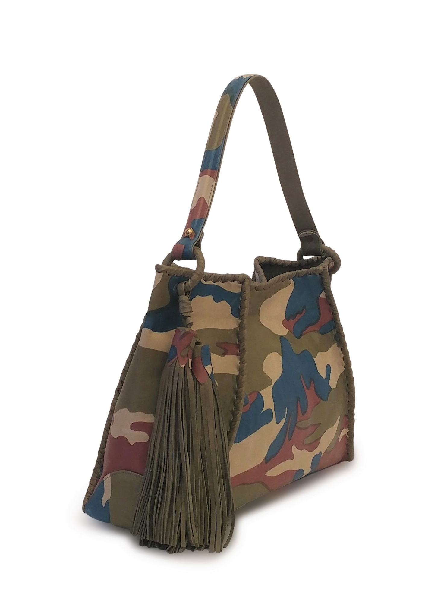 Anthony Luciano custom Abbe - Desert Camouflage Leather