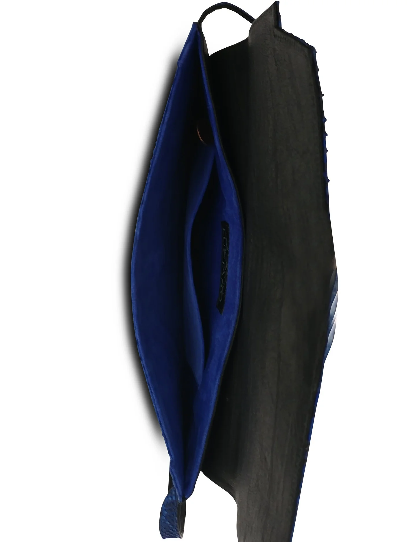 Anthony Luciano Custom Roxy Belt Bag - Cobalt Mix Python/Lambskin