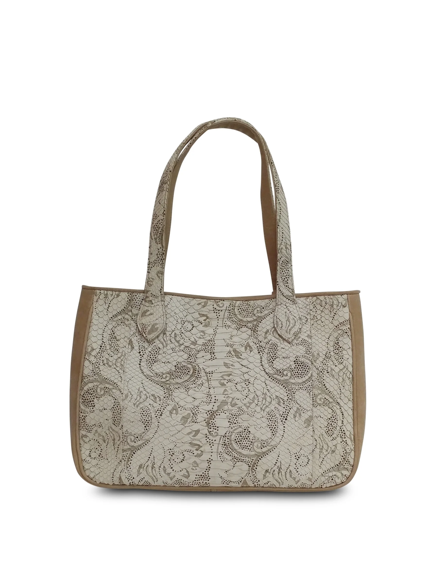Anthony Luciano custom Madison Satchel - Laser Cut Python