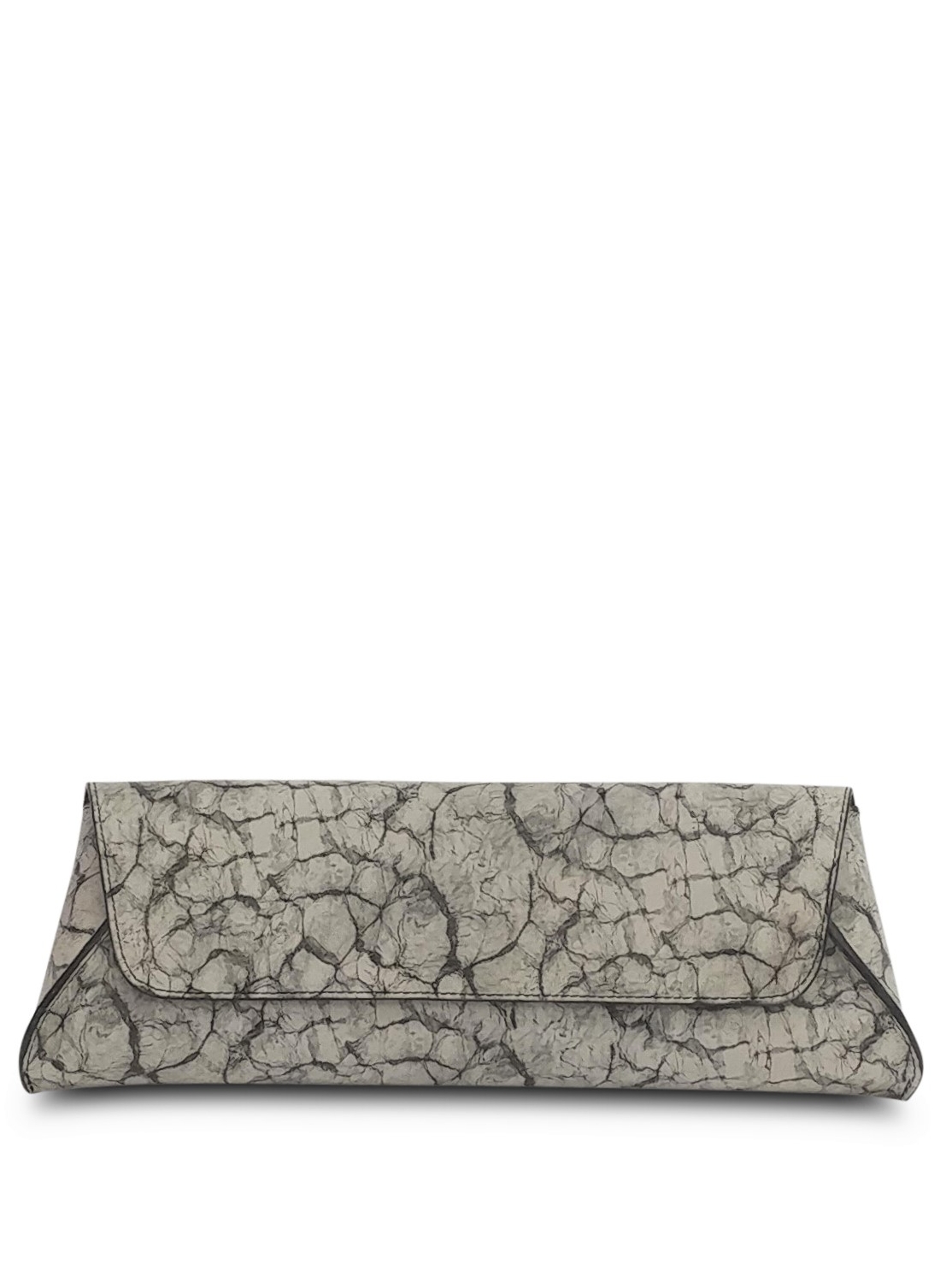 Anthony Luciano custom Origami Clutch - Ivory/Black Leather