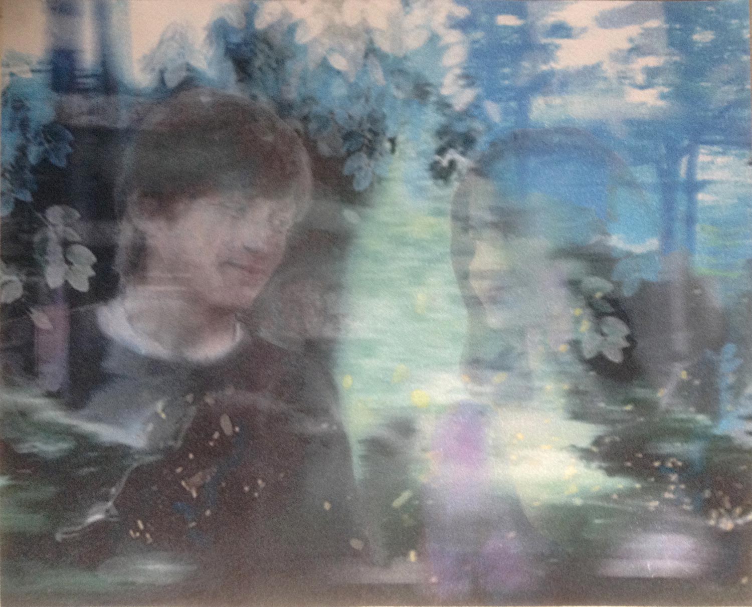 Portrait of Michel and Eva by Mia Funk