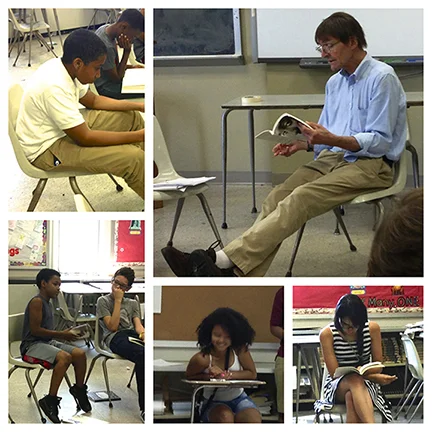 A Portrait of our Pure Imagination Young Writers Mentor Vincent Walsh