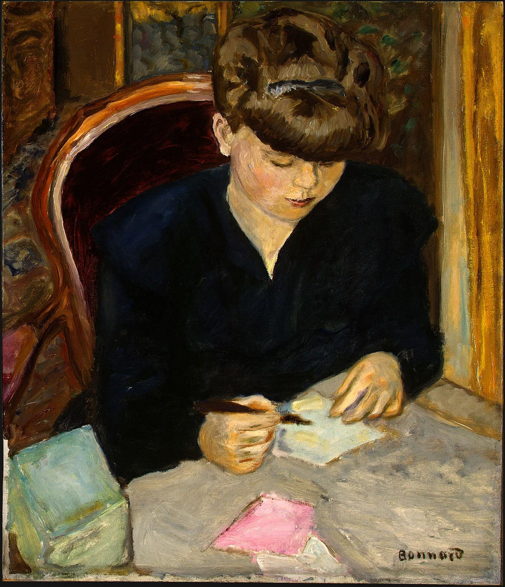 1024px-The_Letter,_Pierre_Bonnard,_c1906-PD-US-REFLECTION.jpg