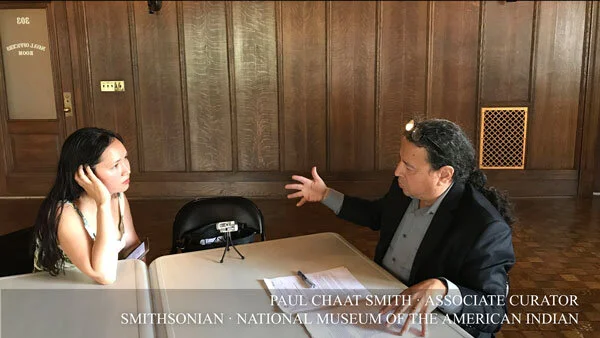 Smithsonian National Museum of the American Indian &amp; Associate Curator Paul Chaat Smith