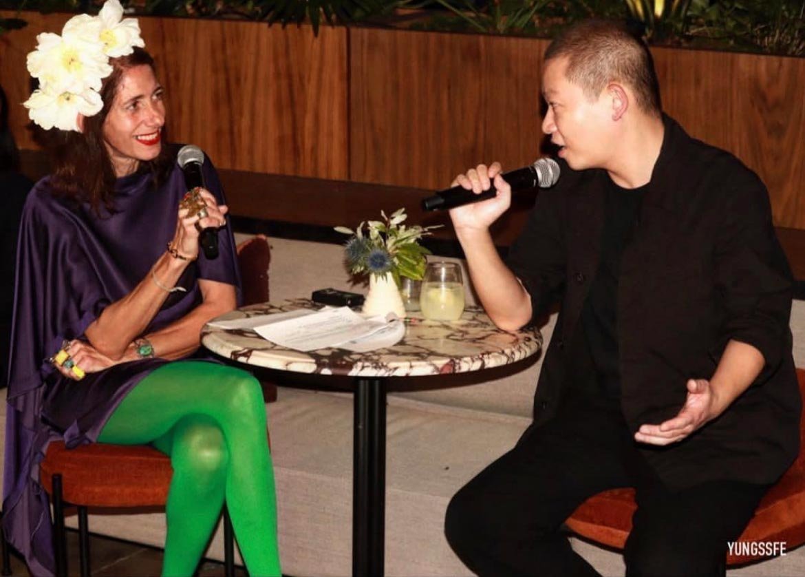 Oberon in conversation with artist and fashion designer Jason Wu at NeueHouse