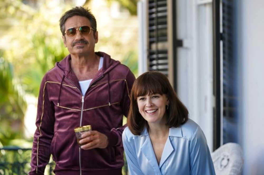 David Duchovny and Rosemarie DeWitt in The Estate (2022)