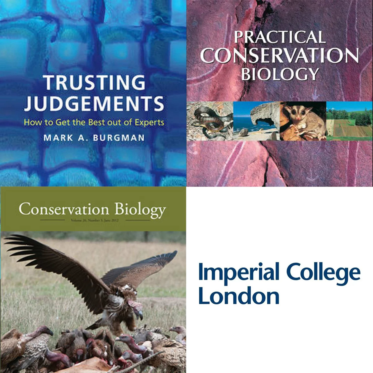 Highlights - MARK BURGMAN - Author of “Trusting Judgments: How to Get the Best Out of Experts”