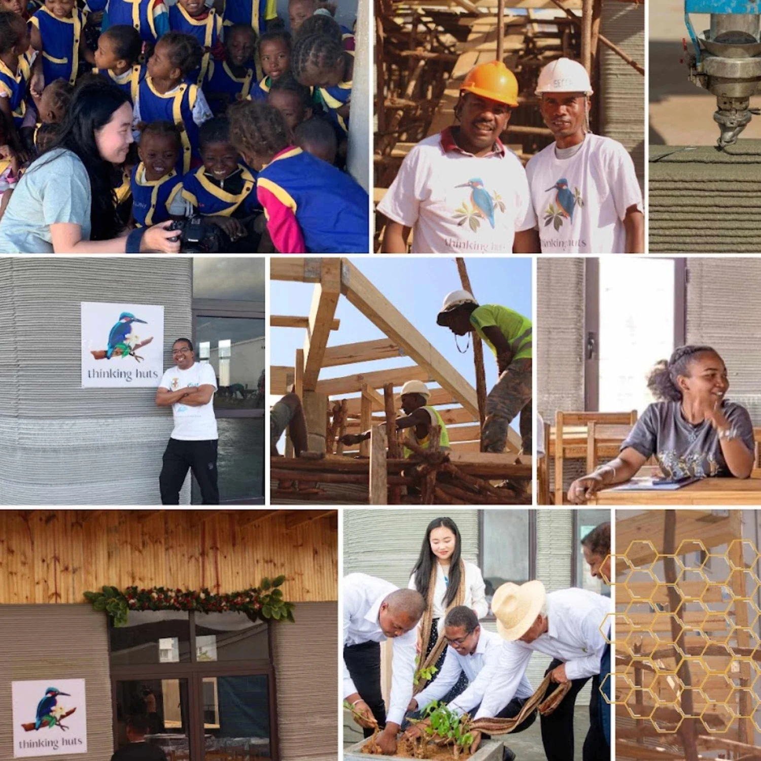 Highlights - MAGGIE GROUT - Founder & CEO of Thinking Huts tackling Global  Education Crisis with 3D Printing — The Creative Process