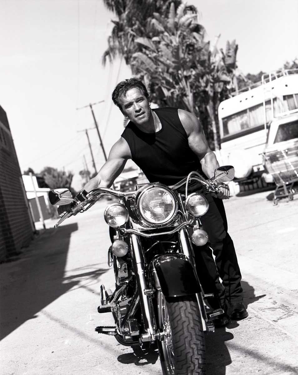 Arnold Schwarzenegger for the film End of Days. Sante D'Orazio, 1999 (Copy) (Copy)
