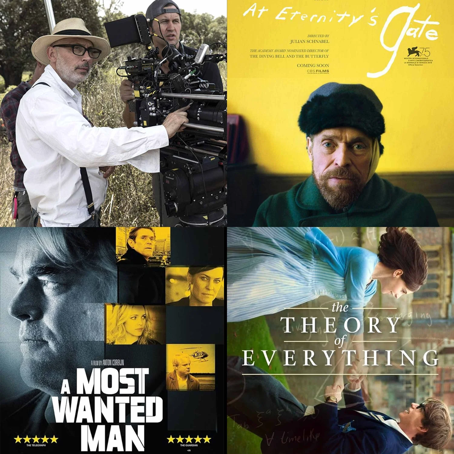 BENOIT DELHOMME - Cinematographer of At Eternity’s Gate (on Van Gogh's life), Artist, Director