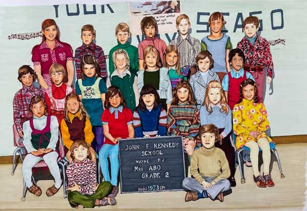 Mrs. Abo’s Class by Lisa Edelstein · Courtesy of the Artist