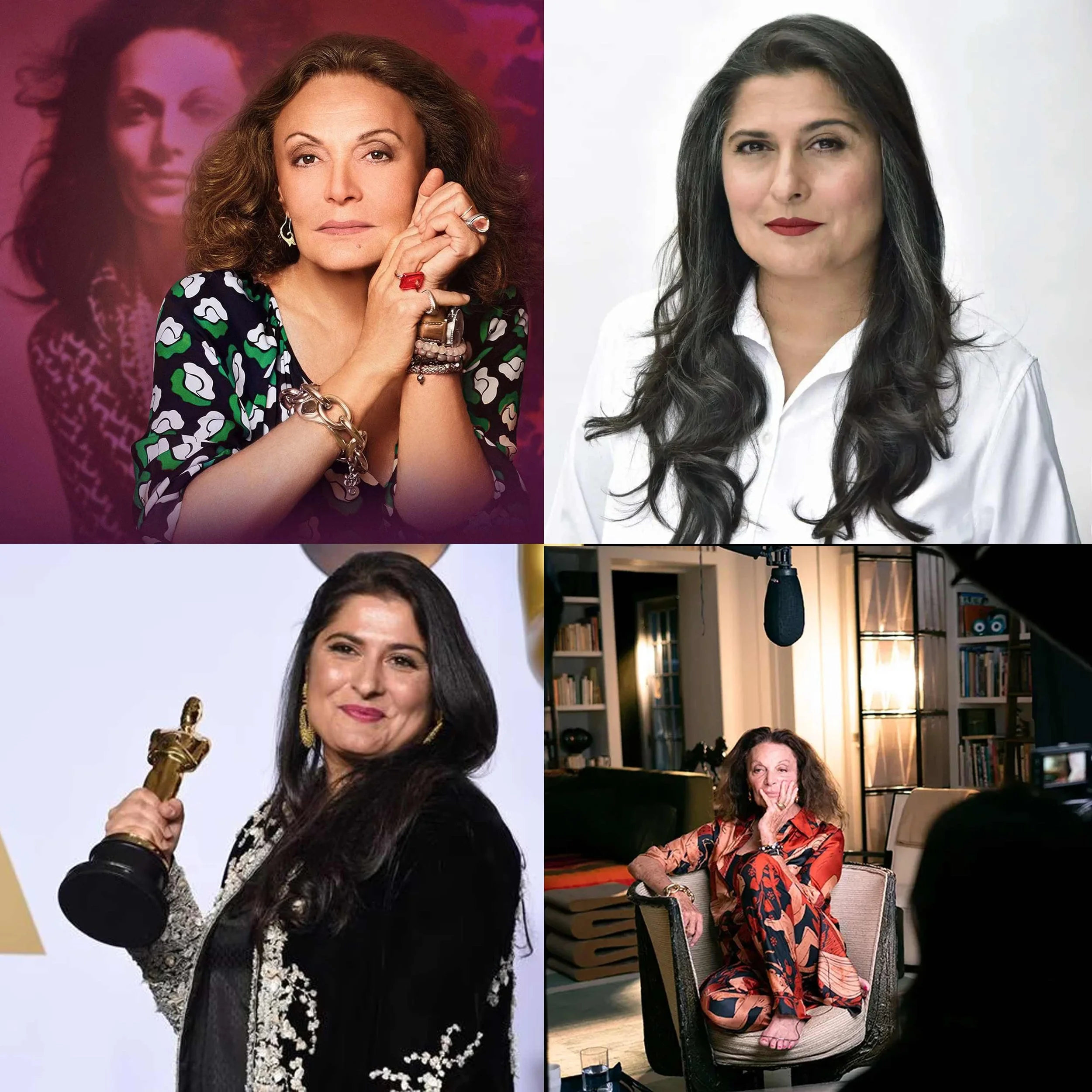 DIANE VON FÜRSTENBERG: Woman in Charge w/ Oscar-winning Director SHARMEEN OBAID-CHINOY on Women's Rights &amp; Eco-Activism