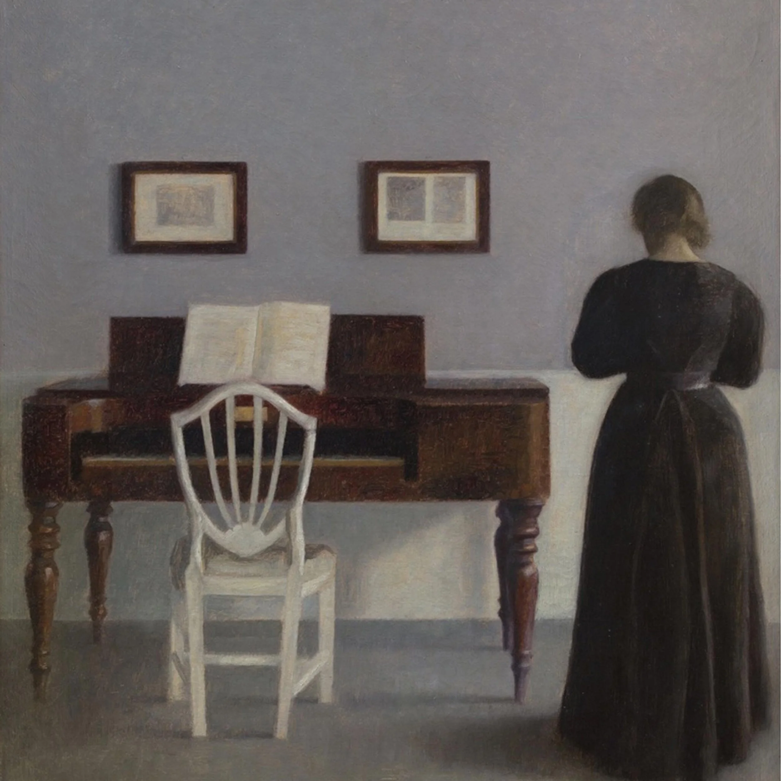 VILHELM HAMMERSHØI: Silence