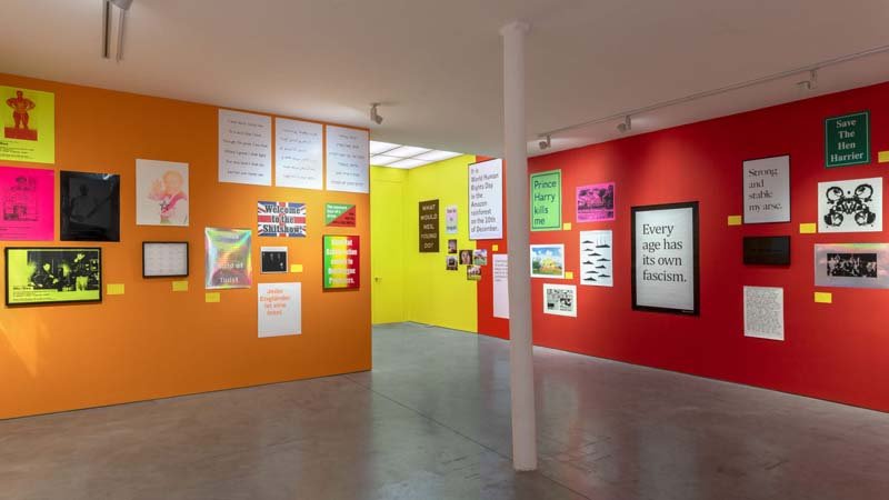  Exhibition view  Warning Graphic Content , Jeremy Deller, 2021 Photo credit: Nicolas Brasseur 