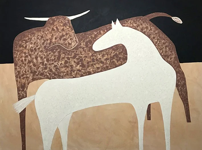   Horse &amp; Bull  Photo credit:   Sharon Pierce McCullough 