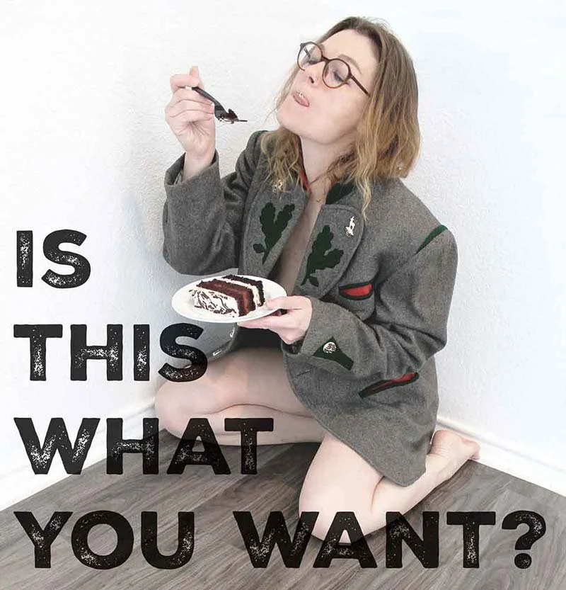   German Girl Eating Cake on Inauguration Day  Photo credit:&nbsp;Courtney Nicole Googe 
