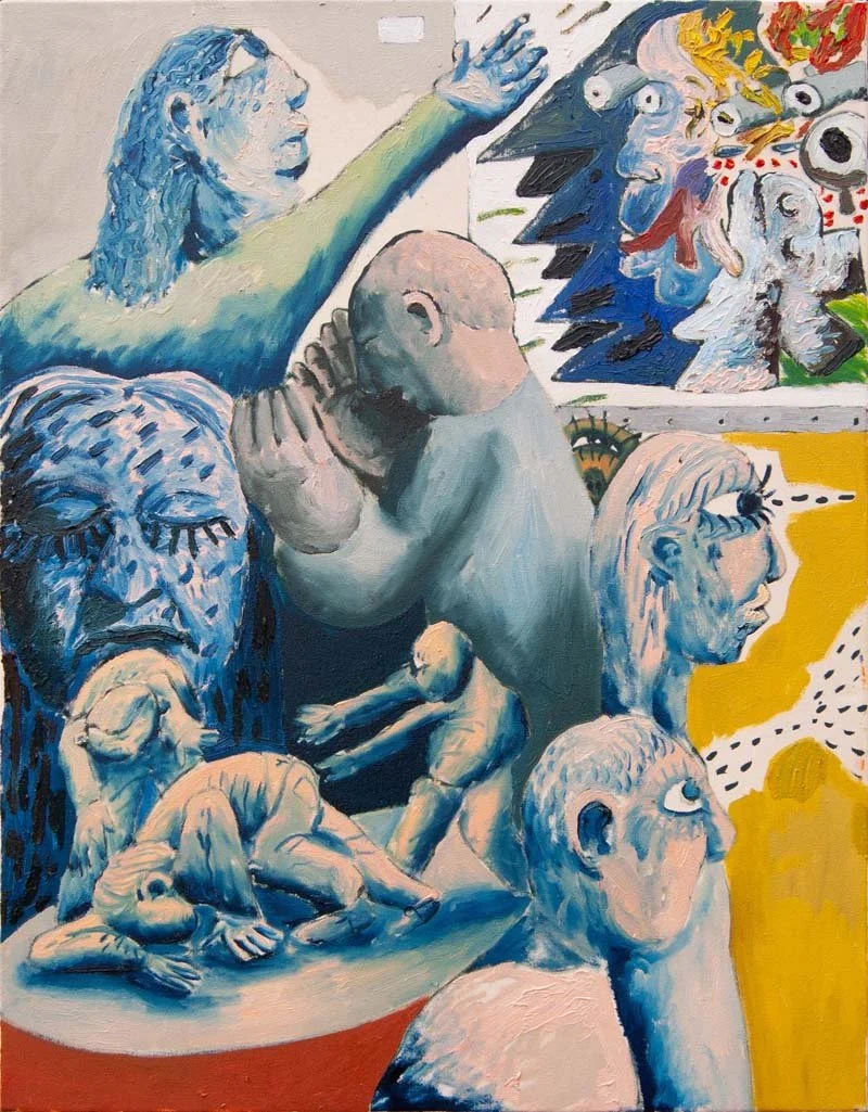   Utsträckning  Oil on canvas, 2025 