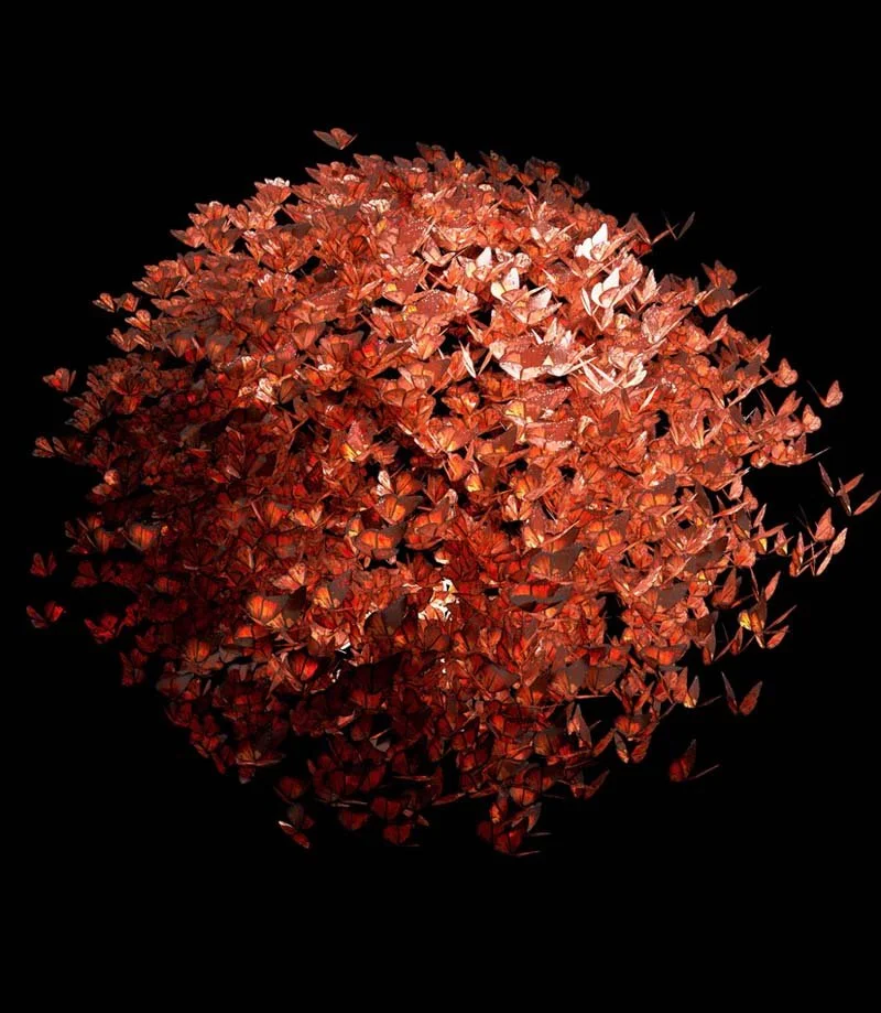   Swarm, part 0105 , Painting &amp; digital mediums Image credit: Leopoldo Goût 