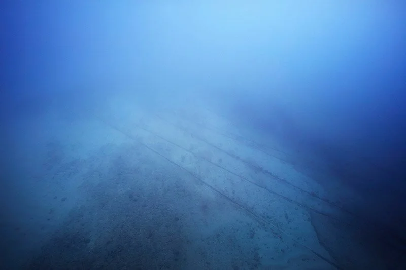   NSA-Tapped Undersea Cables, North Pacific Ocean , 2016, C-Print, 48 × 72 in. Courtesy of Pace Gallery. 