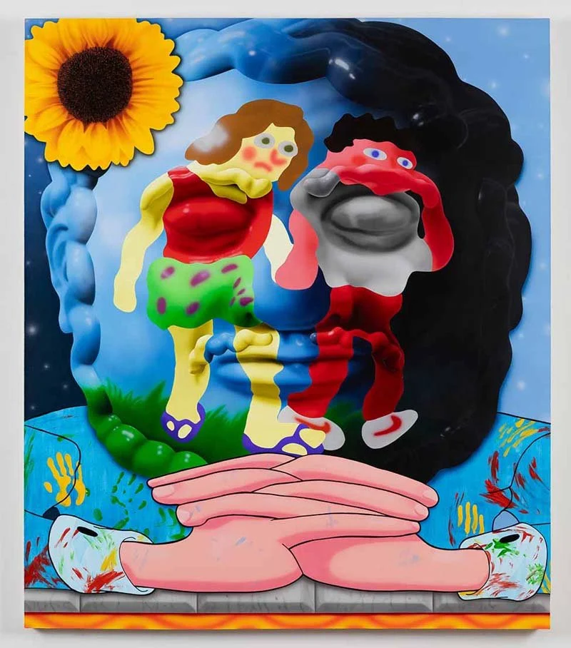  Future Planning Acrylic on canvas, 56in x 65in 