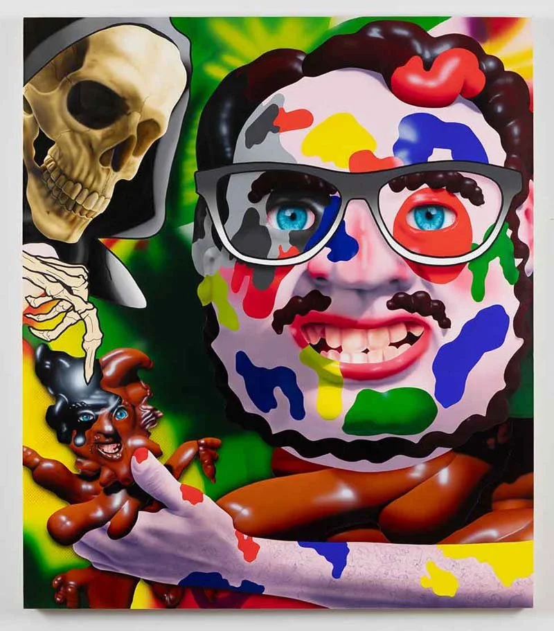  Soul Transfer Acrylic on Canvas, 65in x 56 