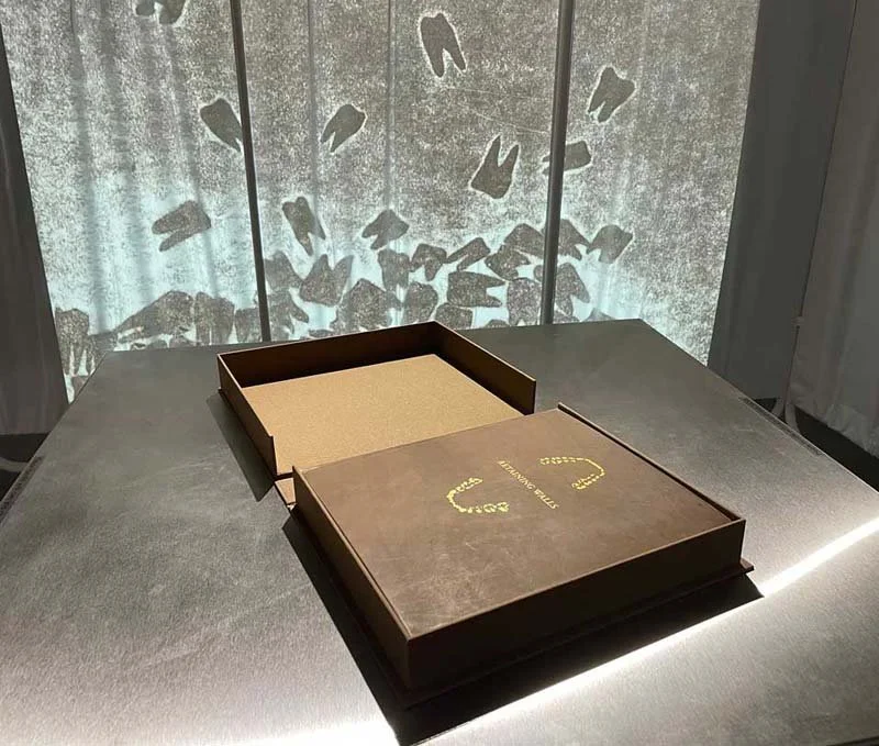  "RETAINING WALLS" Artist book installation image by Devon Stackonis 