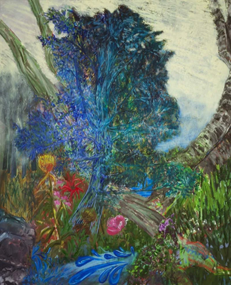  Awakening Without Words 44"x36", oil on linen, 2025 