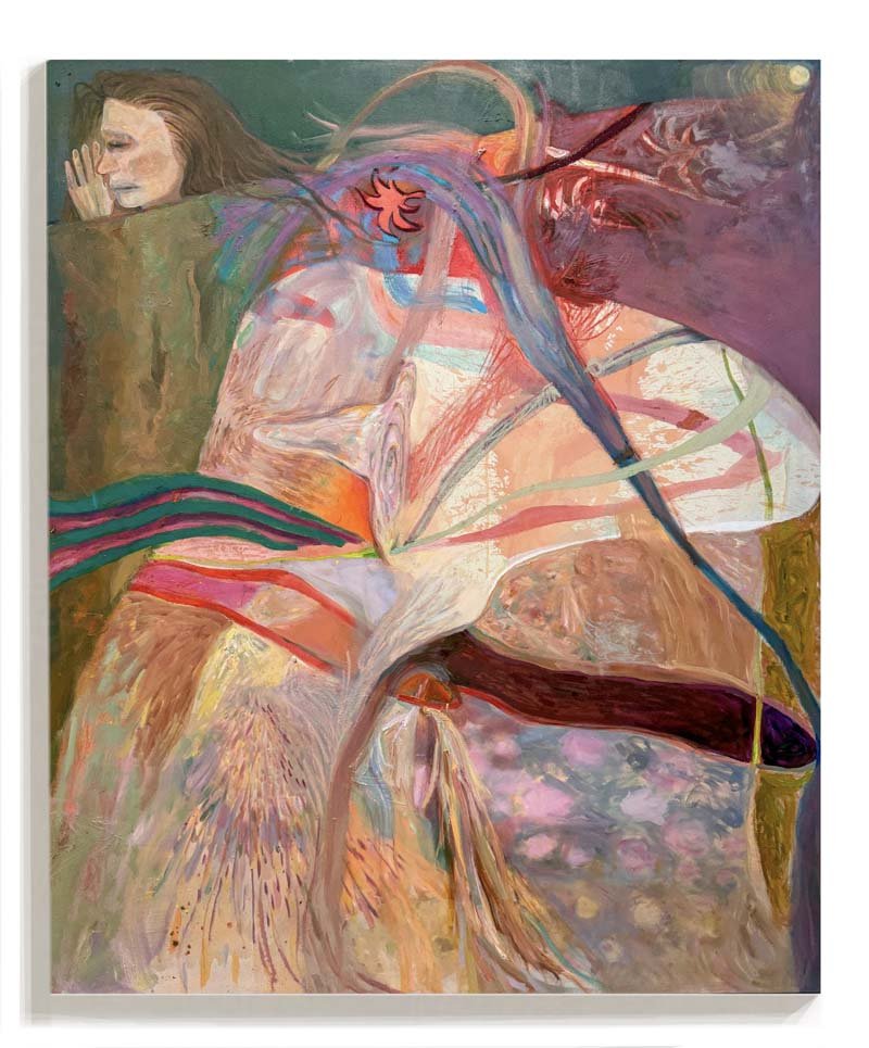  Gibberish 167 × 136cm 2025 Oil on Canvas 
