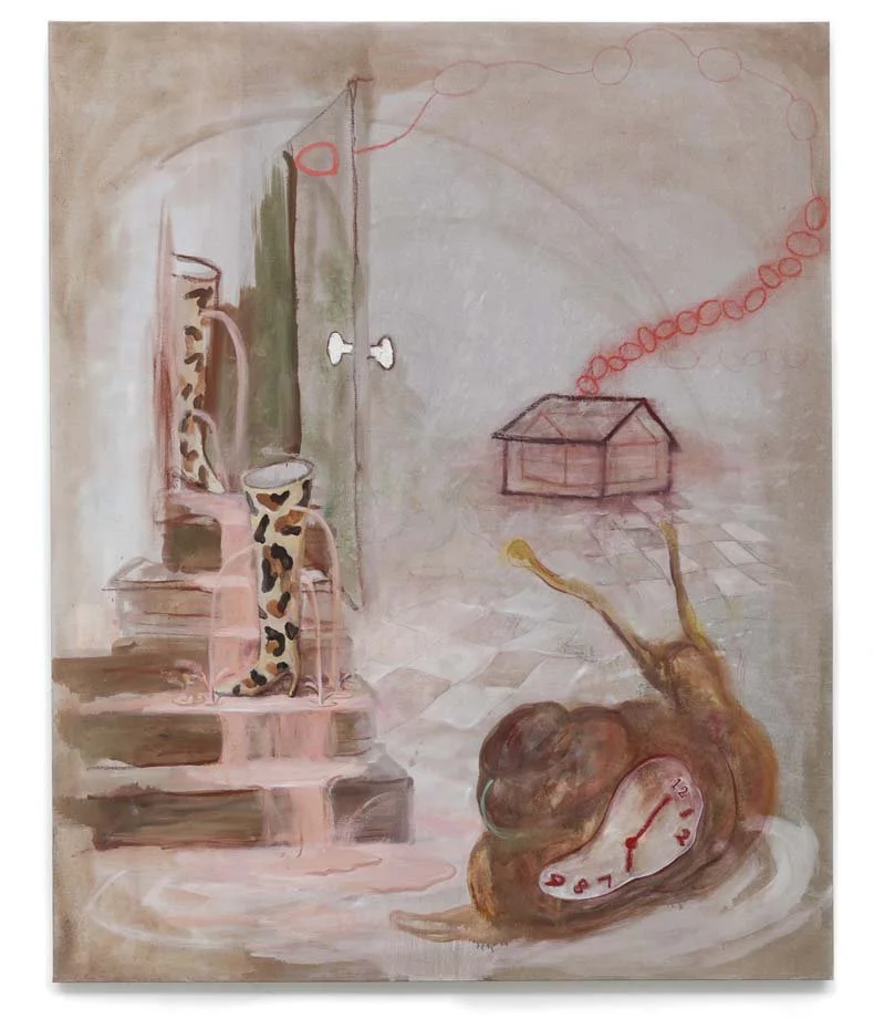  I lost my rhythm 167×136 cm Pastel, oil paint 02.2024 