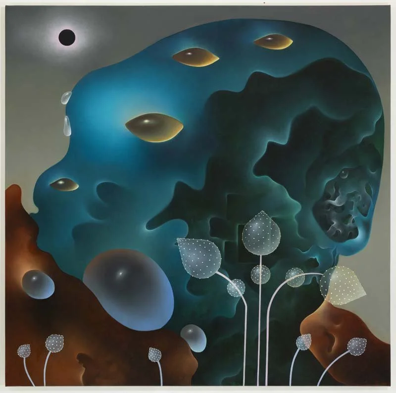  “Vital Force”, oil on canvas, 70”x 60” (177.8 cm x 152.4 cm), 2024 