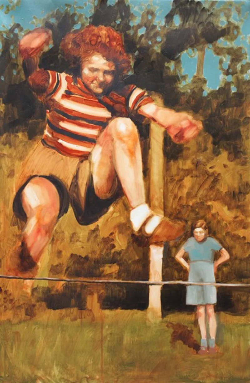  Holding pattern 120x100cm Oil on Canvas 