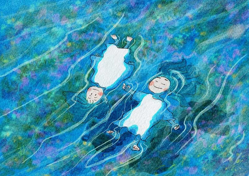   Surrender Yourself to the Flowing Water , Courtesy of the artist. 