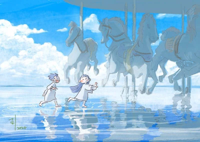   The Dream of a Paper Boat , Courtesy of the artist. 