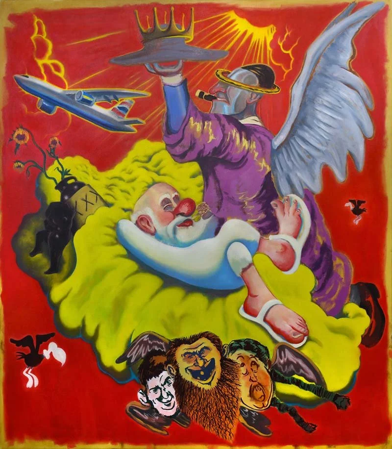  Kingdom Come W 50 X H 59 inches 2022 Oil on canvas 