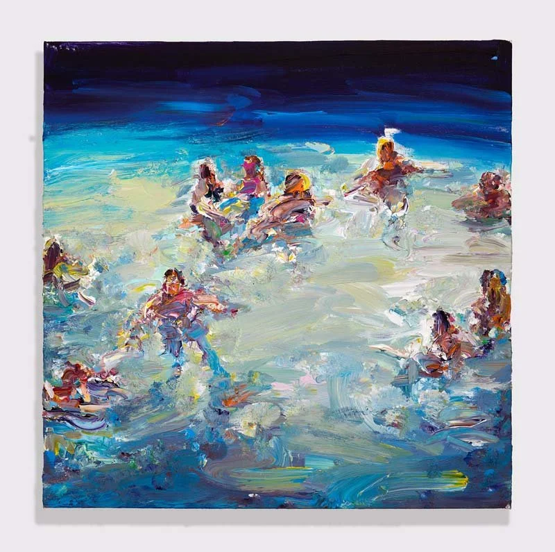  Waters. 30 x 30 Inches. Acrylic on Canvas. 2025 