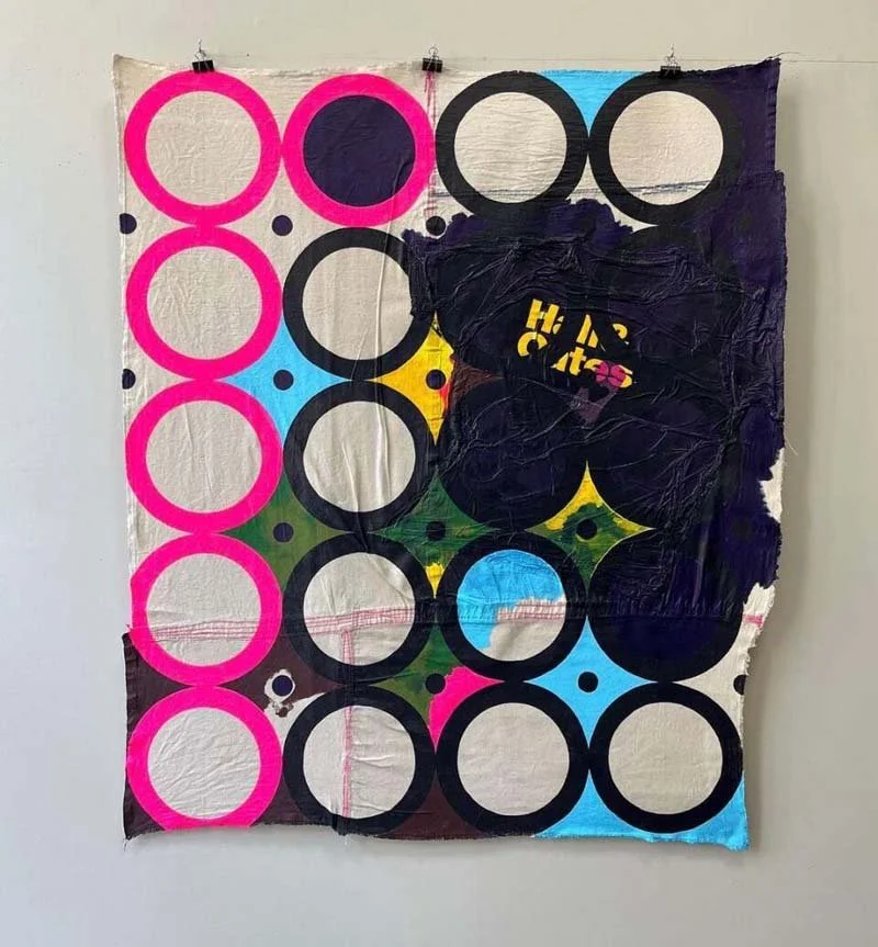   Count on the kid , 2023, 50x44" Courtesy the artist 