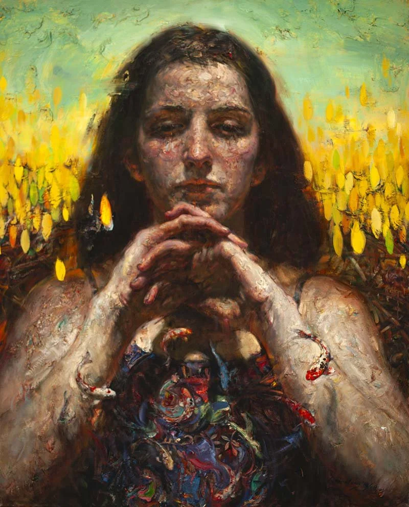   The Guardian , 2022, oil on canvas. Courtesy the artist. 