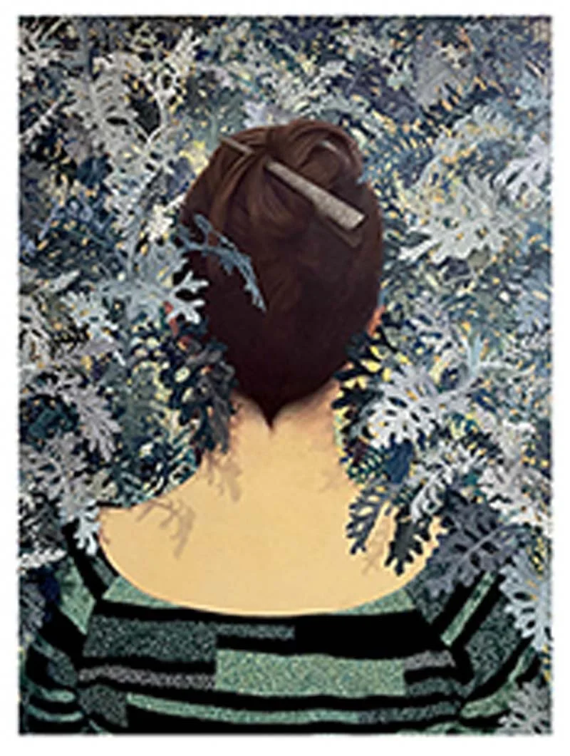   Paradis Snare , 2021, oil on canvas over panel. Courtesy of the artist. 