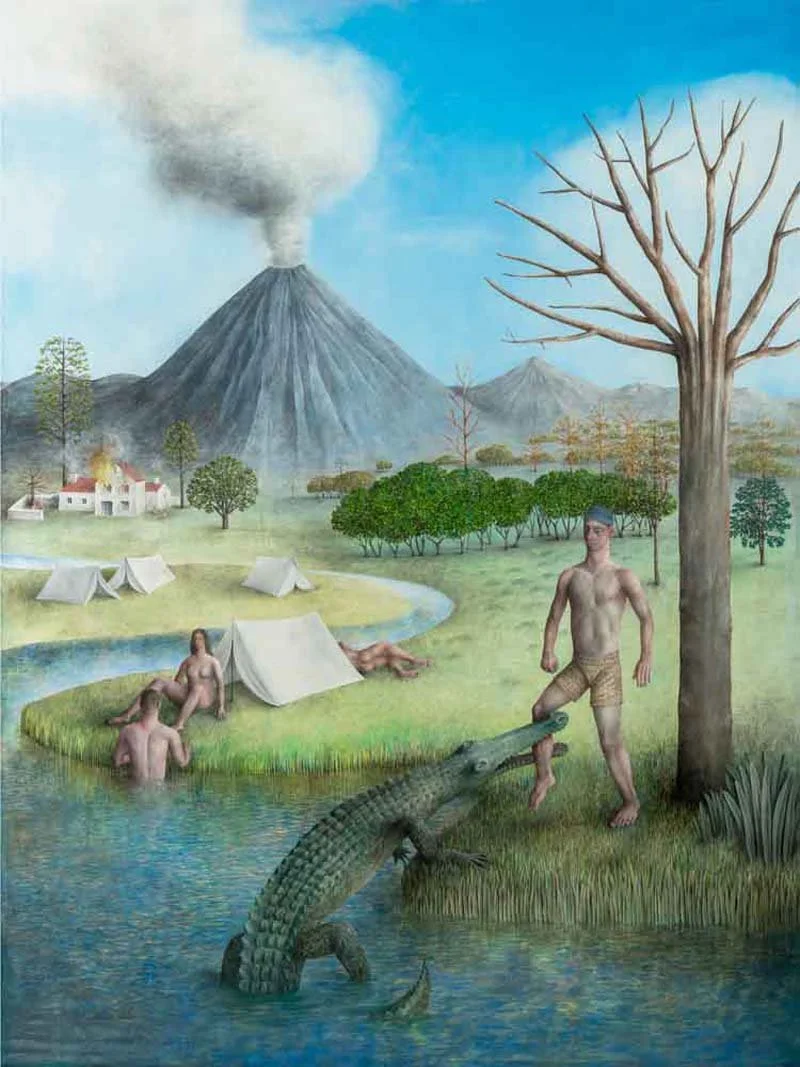   Volcano Crocodiles , 2022, Photo: Courtesy of Peter Stone Photography. 