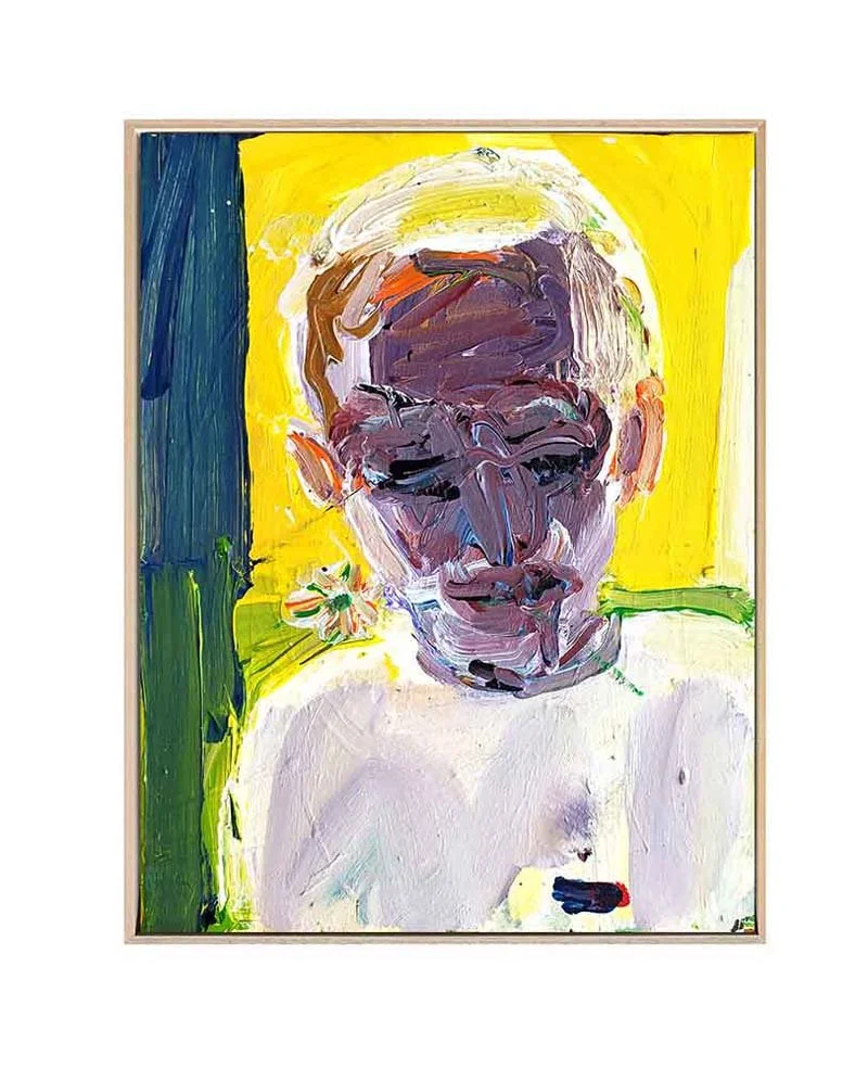   Man on Yellow , 2025, Courtesy of the artist. 